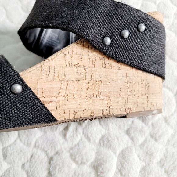 Sole Society Emilia wedge cork sandals 10 42 - Picture 5 of 16